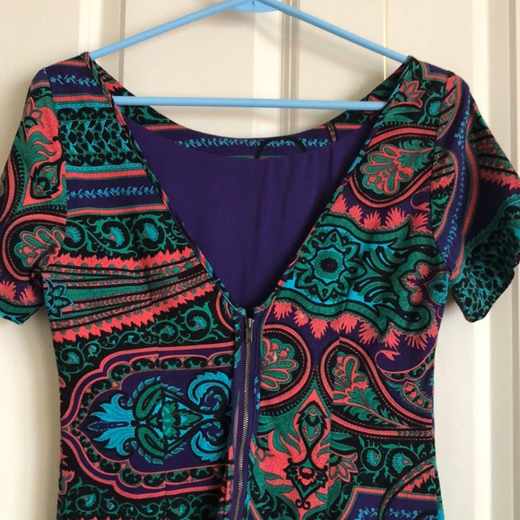 Plenty by Tracy Reese dress with all over print - Picture 2 of 6